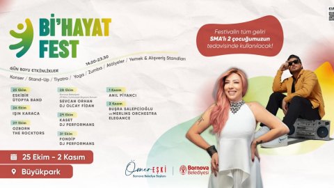 Bornova Belediyesi'nden SMA’lı çocuklar için Bi’Hayat Fest 