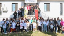 Buca Belediyesi'nin Tarım Okulu otizmli çocukları ağırladı