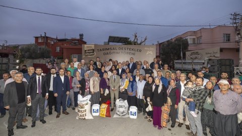 Mersin Büyükşehir Belediyesi'nden 6 farklı kalemde 85 milyon TL'lik tarımsal destek