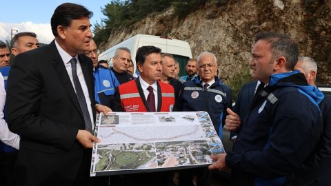 Muğla Büyükşehir'in Ölüdeniz’de 328 milyonluk yatırımının 2. etap çalışmaları başladı