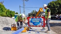 MESKİ, Akdeniz ilçesi Camili Mahallesi’nde içme suyu terfi hattını yeniledi