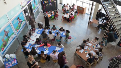 Keçiören Belediyesi Çocuk Eğitim Merkezi'nde Çocuk Workshop etkinliği