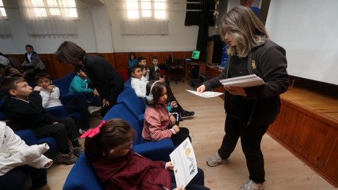 Yenimahalle Belediyesi'nden öğrencilere ağız ve diş sağlığı eğitimi