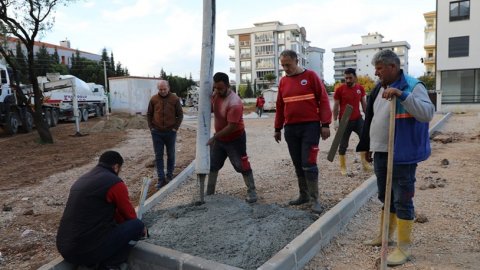 Menderes Belediyesi’nden yeni park ve otopark