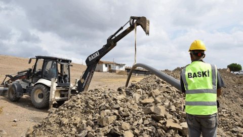 Ahmet Akın'dan Hacıhüseyin’e yeni içme suyu hattı müjdesi