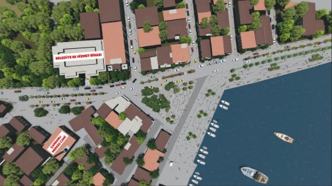 Dikili Belediyesi Çandarlı Meydan Projesi'ni hayata geçiyor
