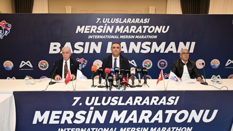 Mersin Büyükşehir Belediyesi 7. Uluslararası Mersin Maratonu’na hazırlanıyor