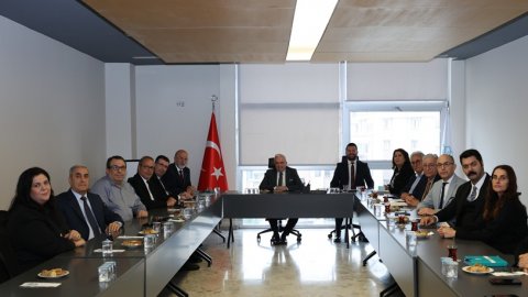 Nilüfer Belediye Başkanı Şadi Özdemir sanayi bölgeleri temsilcileriyle bir araya geldi