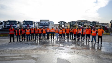 Mersin Büyükşehir Belediyesi kar ile mücadele hazırlıklarını tamamladı