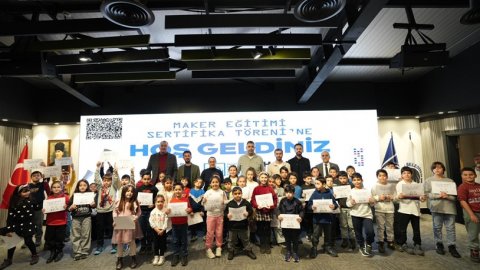 Kartal Belediyesi’nden 3. Maker Eğitimleri Sertifika Töreni