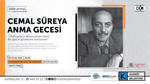 Kadıköy Belediyesi 'Cemal Süreya'yı anacak