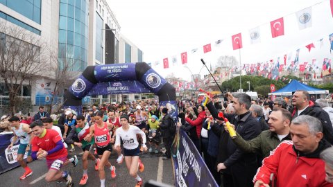 Kartal Belediyesi'nin 15. Uğur Mumcu’yu Anma Yol Koşusu'na yoğun ilgi
