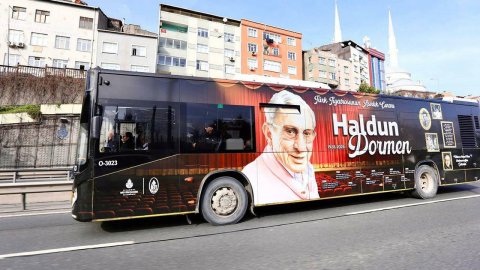 İETT’den Haldun Dormen’e veda