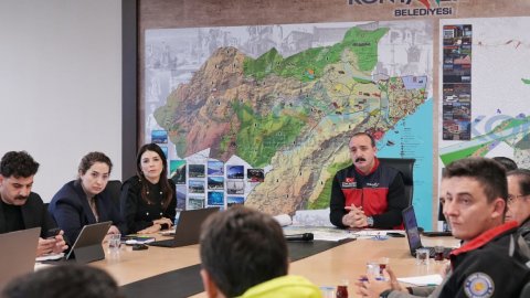 Konyaaltı Belediyesi Kriz Masası toplandı