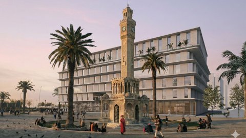 İzmir Büyükşehir Belediyesi'nin yeni ana hizmet binası böyle olacak