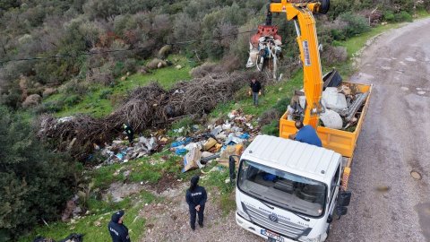 Bodrum Belediyesi'nin çevre kirliliğine karşı mücadelesi sürüyor 