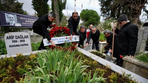 Kartal Belediyesi'nden Arif Dağlar'a vefa