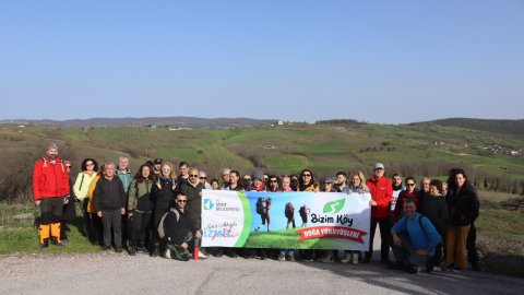 İzmit Belediyesi'nin Bizim Köy Doğa Yürüyüşü bu ay Nebihoca’da gerçekleştirildi