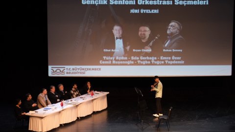 Büyükçekmece Belediyesi Gençlik Senfoni Orkestrası seçmeleri yapıldı