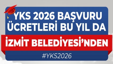 İzmit Belediyesi'nden üniversite adaylarına büyük destek