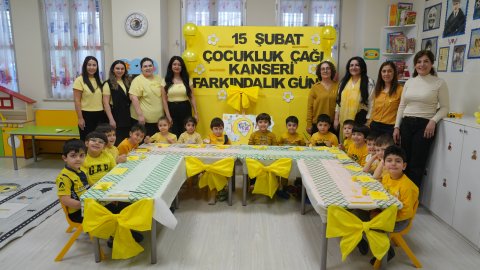 Kartal Belediyesi kreşlerinde miniklerden anlamlı etkinlik