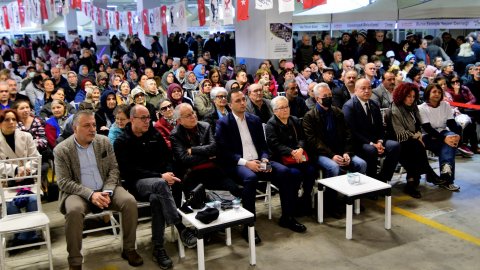 Bornova Belediyesi'nin düzenlediği Tohum Takas Şenliği'nden kareler