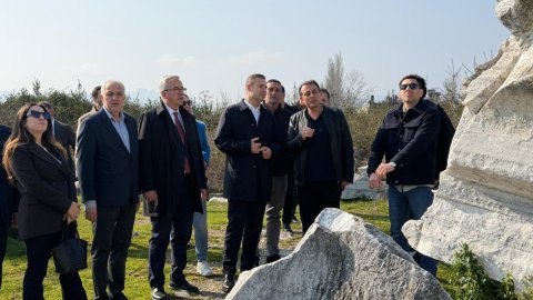 Ahmet Akın'dan Kyzikos Antik Kenti açıklaması