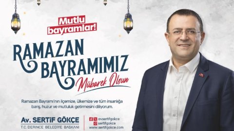 Derince Belediyesi'nin bayramlaşma programı belli oldu