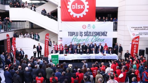 Çankaya Belediyesi işçilerinin toplu iş sözleşmesi imzalandı