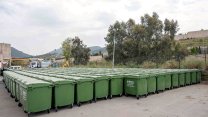 Bornova Belediyesi'nden ilçeye 325 yeni çöp konteyneri