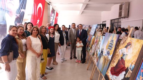 DER-MEK'te el emeği eserler görücüye çıktı