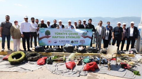Derince Belediyesi’nin Harikalar Sahili’nde çevre farkındalığı etkinliği