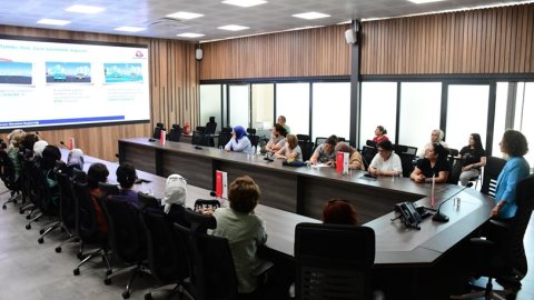 Balıkesir Büyükşehir Belediyesi'nden BALMEK kursiyerlerine Afet Farkındalık Eğitimi