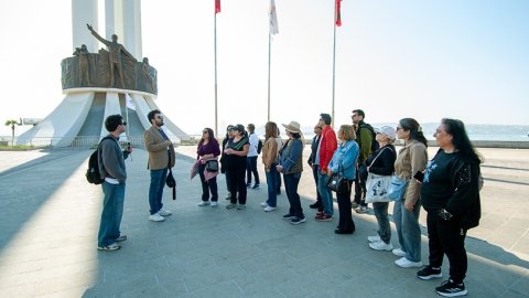 Karşıyaka Belediyesi’nin ücretsiz ‘Kültür Rotası’ turlarına büyük ilgi