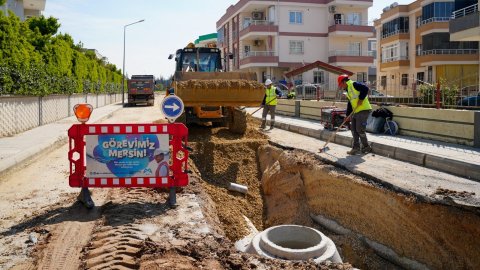 MESKİ çalışmalarıyla Kavaklı Mahallesi'nde yağmur suyu sorunu tarih oldu