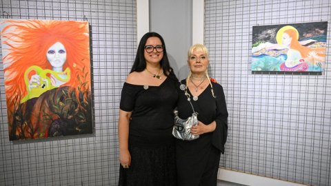 Bornova Belediyesi Köseoğlu kardeşlerin 'Biz' sergisine ev sahipliği yaptı
