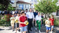 Ahmet Akın'dan Erdek'in mahallelerine ziyaret