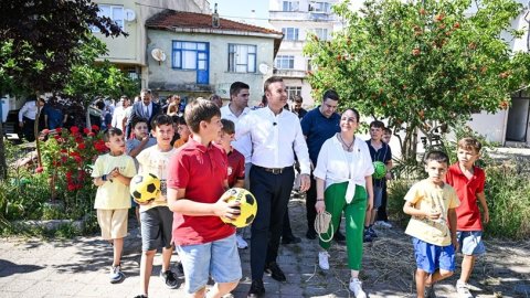 Ahmet Akın'dan Erdek'in mahallelerine ziyaret