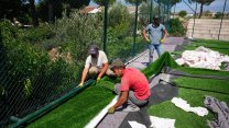 Çeşme Belediyesinden park ve spor alanlarında kapsamlı yenileme 