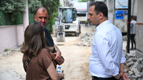 Ömer Eşki'den Çamdibi açıklaması: 282 sokağı asfaltla buluşturacağız