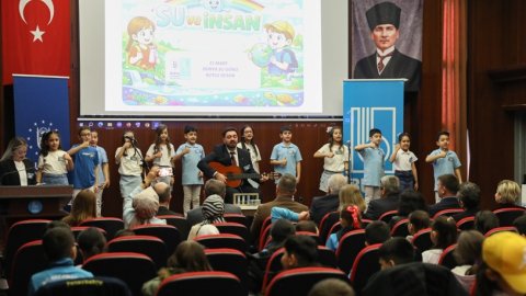 BUSKİ'den öğrencilere su bilinci eğitimi