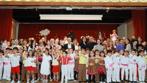 Yüreğir Belediyesi kreşlerinde mezuniyet coşkusu