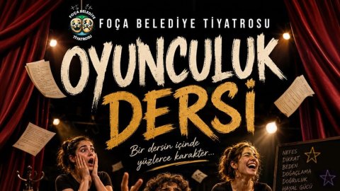 Foça’da Cumartesi Günü Tiyatro Şöleni yaşanacak