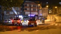Ankara Büyükşehir Belediyesi'nin ilaçlama mesai gece de sürüyor