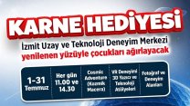 İzmit Belediyesi'nden çocuklara bilim dolu karne hediyesi