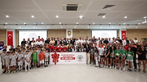 Muğla Büyükşehir Belediyesi amatör spora 30 milyon TL destek