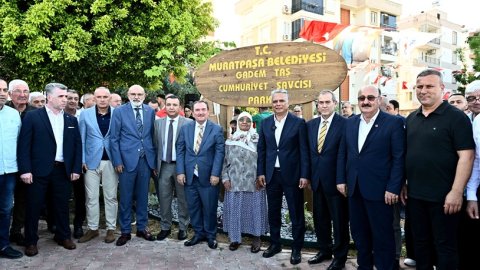 Muratpaşa Belediyesi'nden genç yaşta hayatını kaybeden Savcı Gadem Taş’a vefa