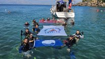 Muratpaşa Belediyesi’nden Erenkuş Plajı’nda deniz dibi temizliği