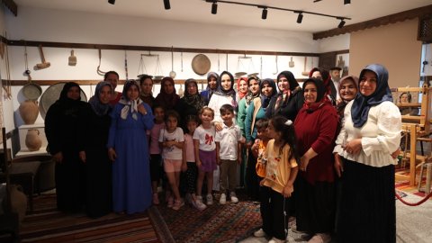 Antalya Büyükşehir Belediyesi'nin Sapadere İpek Evi’ne ziyaretçi akını
