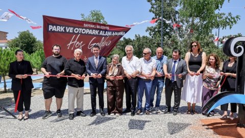 Bayraklı Belediyesi'nden ilçeye yeni park ve otopark
